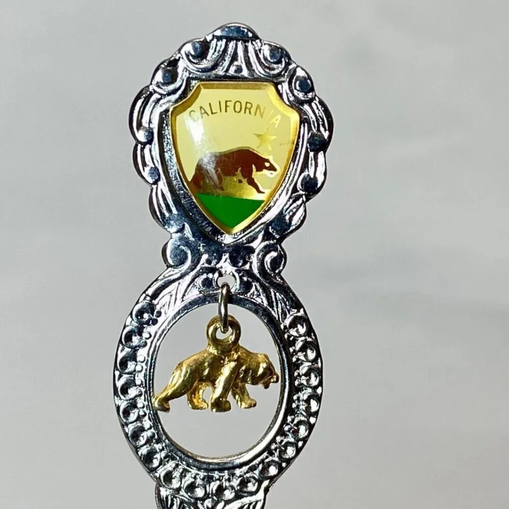 California Stamped Souvenir Spoon 4‎ 5/8